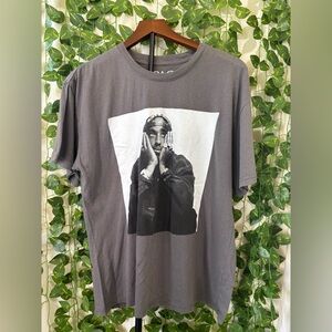 Men's Charcoal Graphic Crewneck Short Sleeve T-Shirt